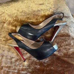 Sling back Christian Louboutin High Heels